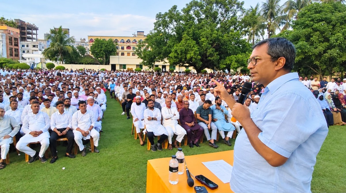 চাঁদপুর সদরের ইউপি চেয়ারম্যান ও মেম্বার প্রার্থীদের সঙ্গে মতবিনিময় সভা